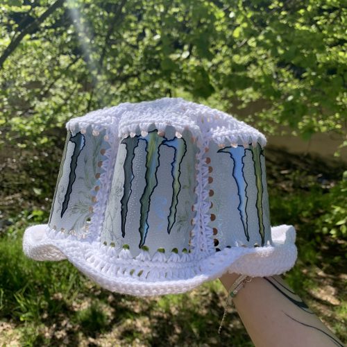 Hvid Monster Bøllehat